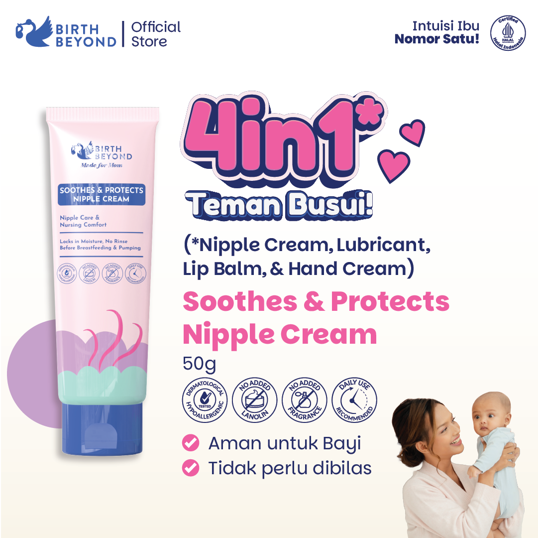 [BUY 1 GET 1] Birth Beyond Soothes & Protects Nipple Cream 50 gram