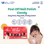 Peel Off Nail Polish Candy (dus, isi 6 botol @ 5ml)