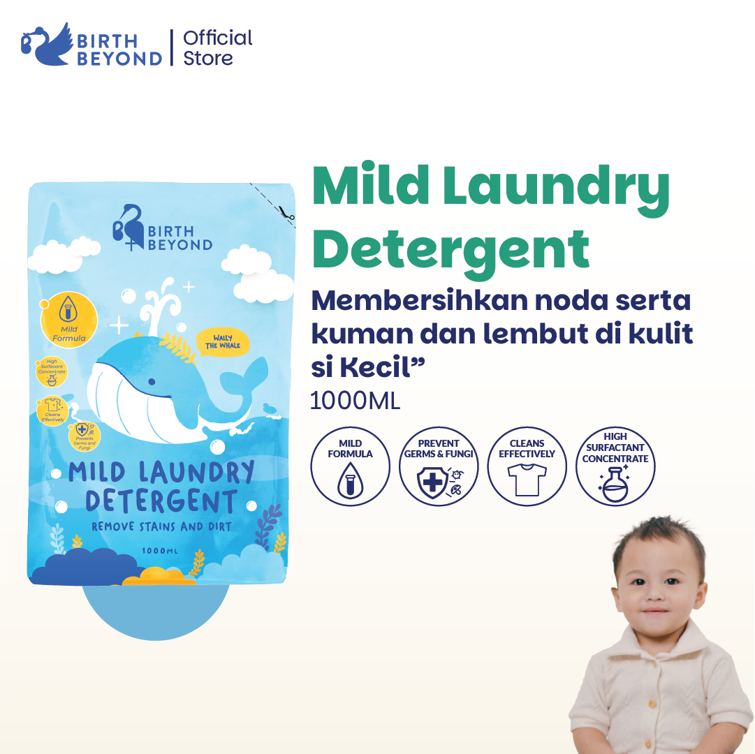 Mild Laundry Detergent - 1000ml (Pouch)