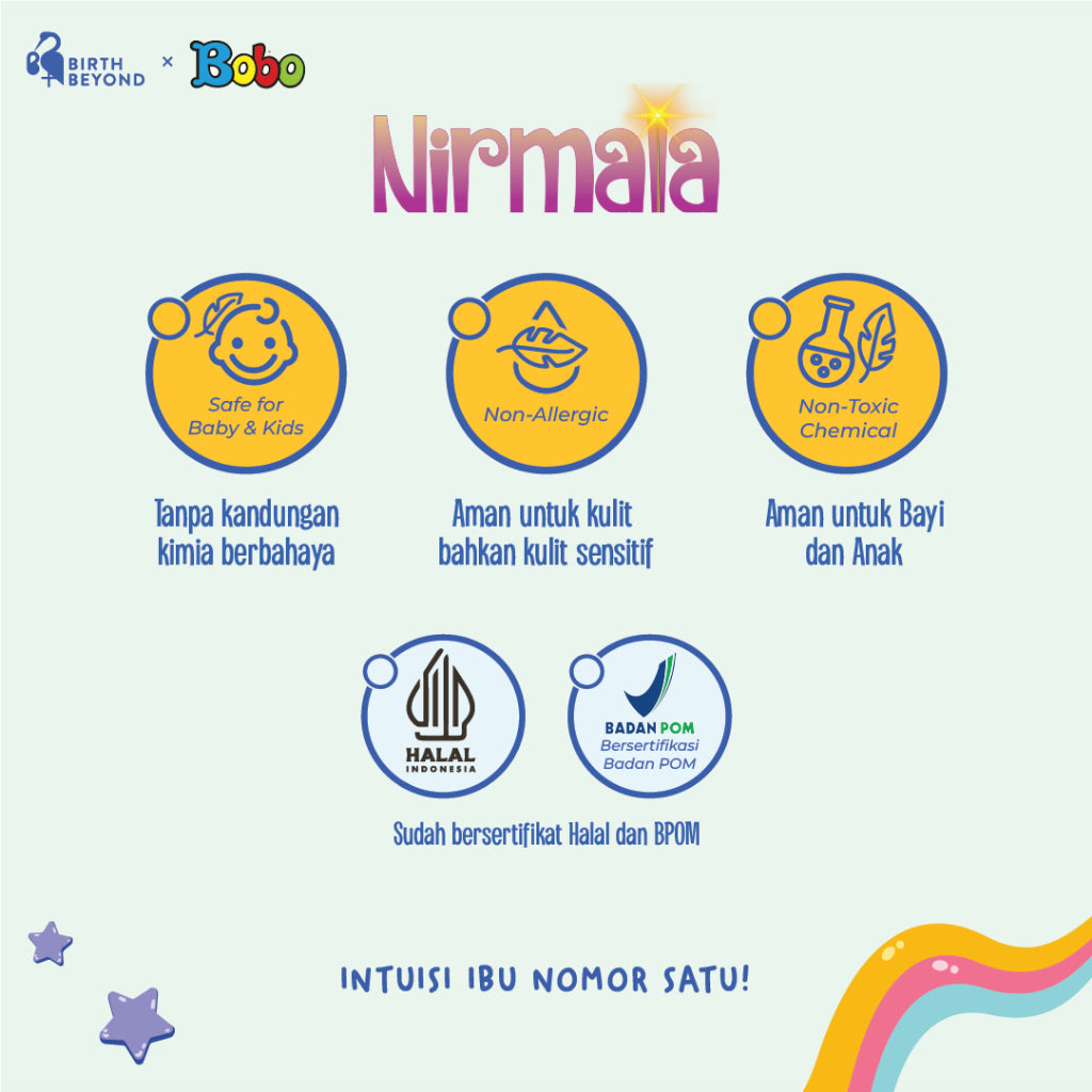 Birth Beyond X BOBO - Peel Off Nail Polish Nirmala Dream World @5ml x 6pcs - Kutek Anak