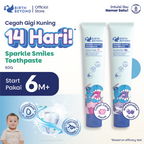 Birth Beyond Sparkle Smiles Toothpaste 50g – Pasta Gigi Anak 6M+ Smartfluoride 500 PPM