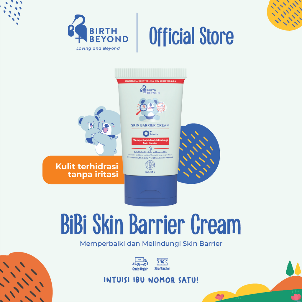 [BUY 1 GET 1] Birth Beyond - Skin Barrier Cream | Krim Anti Kemerahan, Krim Anti Eksim, Pelembab Bayi