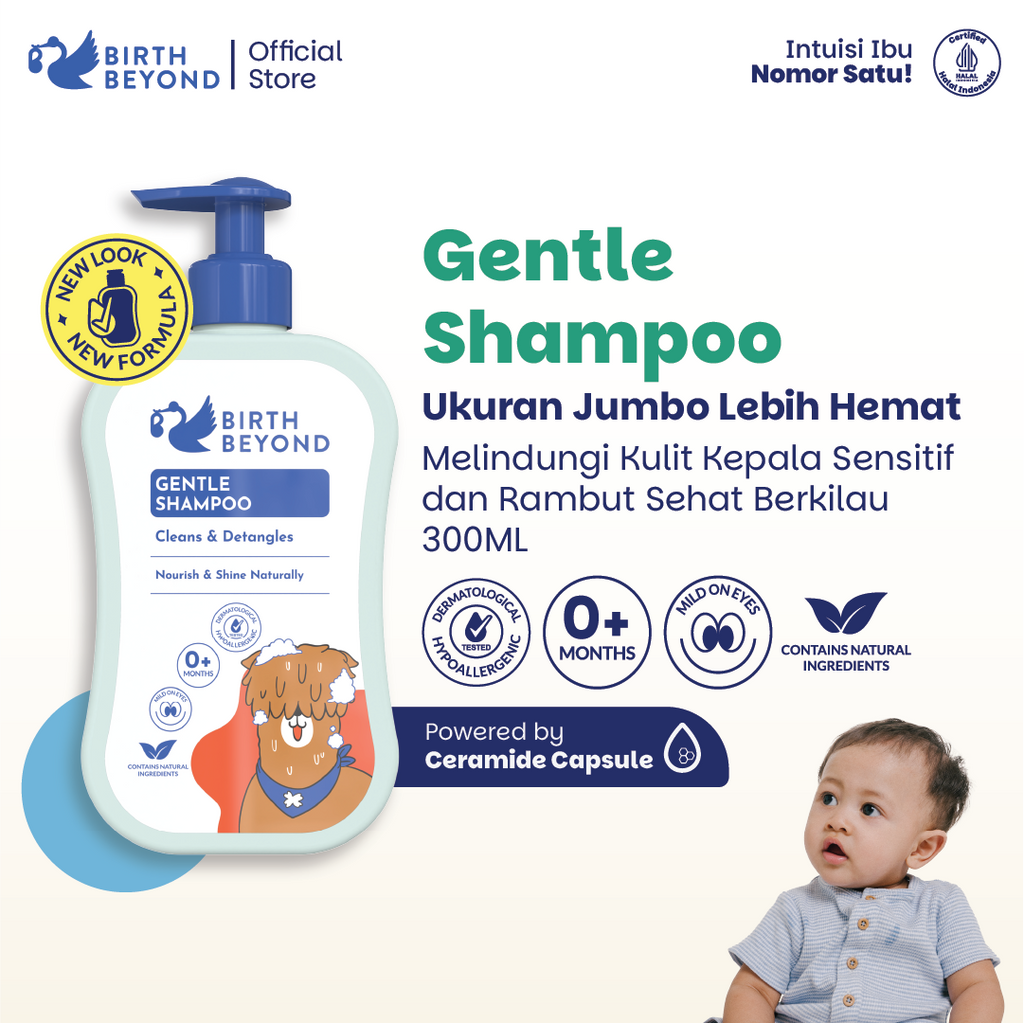 [BUY 1 GET 1] Birth Beyond Gentle Shampoo Bayi 300 ml