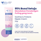 [BUY 1 GET 1] Birth Beyond Soothes & Protects Nipple Cream – Krim Puting Ibu Menyusui untuk Menenangkan & Melembapkan Puting Lecet, Aman Tanpa Bilas, Multifungsi Bisa untuk Pumping, Lip & Hand Care dengan Olive Oil, Tsubaki Oil & Shea Butter