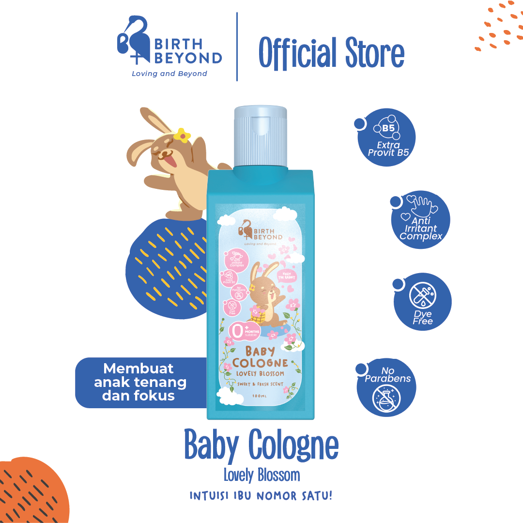 Birth Beyond Baby Cologne Lovely Blossom 100ML - Parfum Bayi Menyegarkan