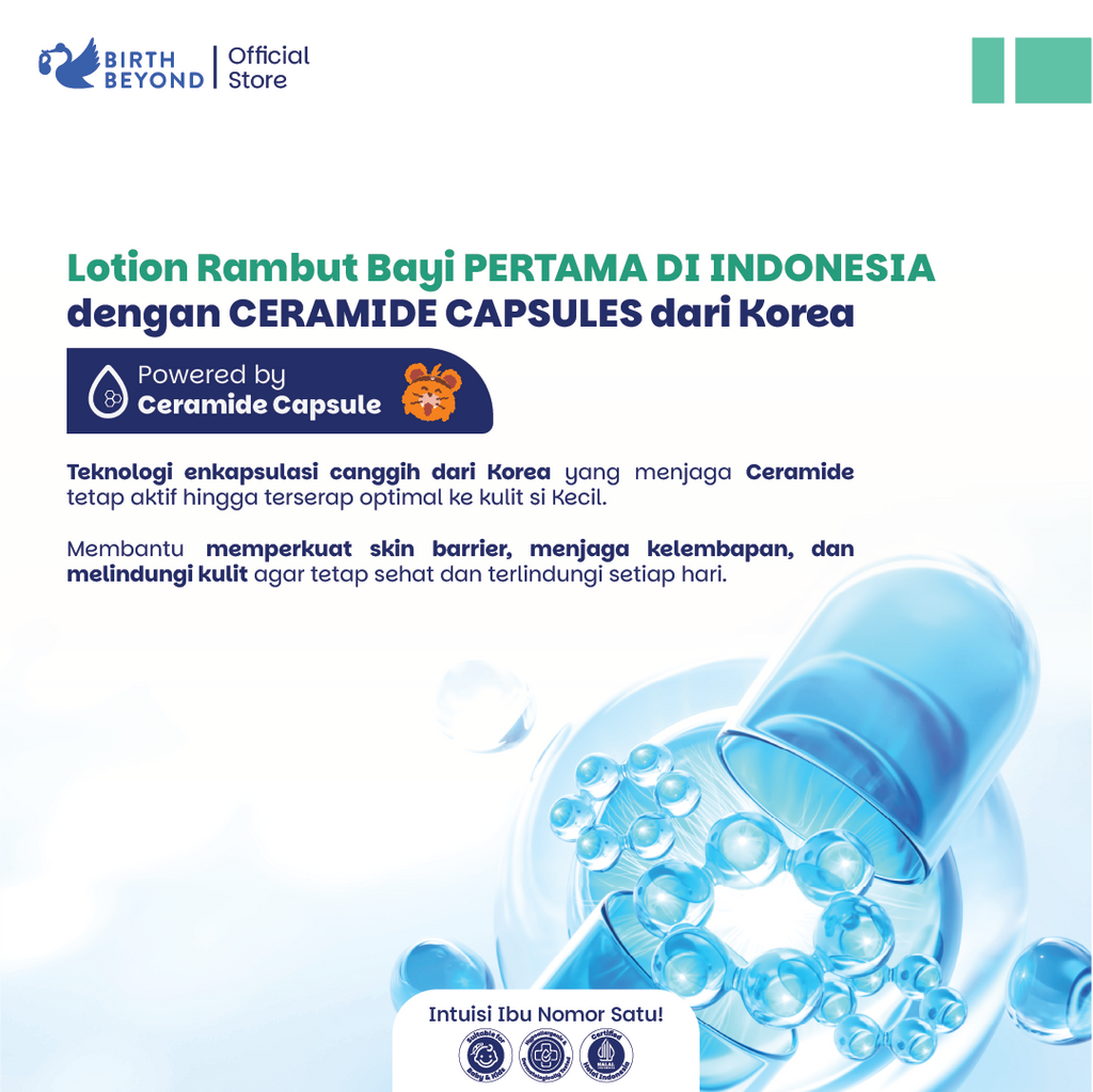 Birth Beyond Milk Cream Top To Toe Wash 100ml untuk Badan Kulit Sensitif