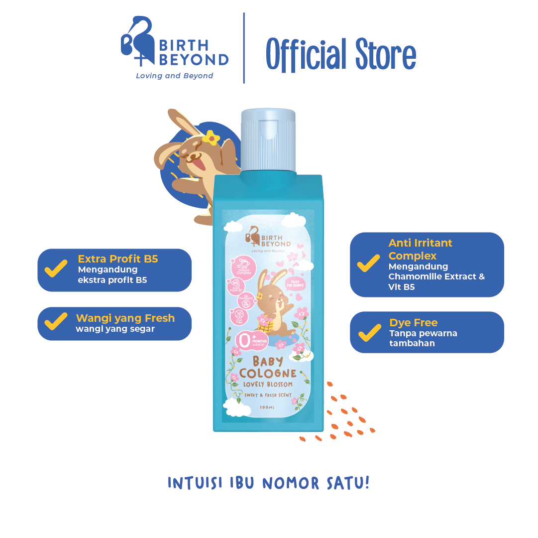 Birth Beyond Baby Cologne Lovely Blossom 100ML - Parfum Bayi Menyegarkan