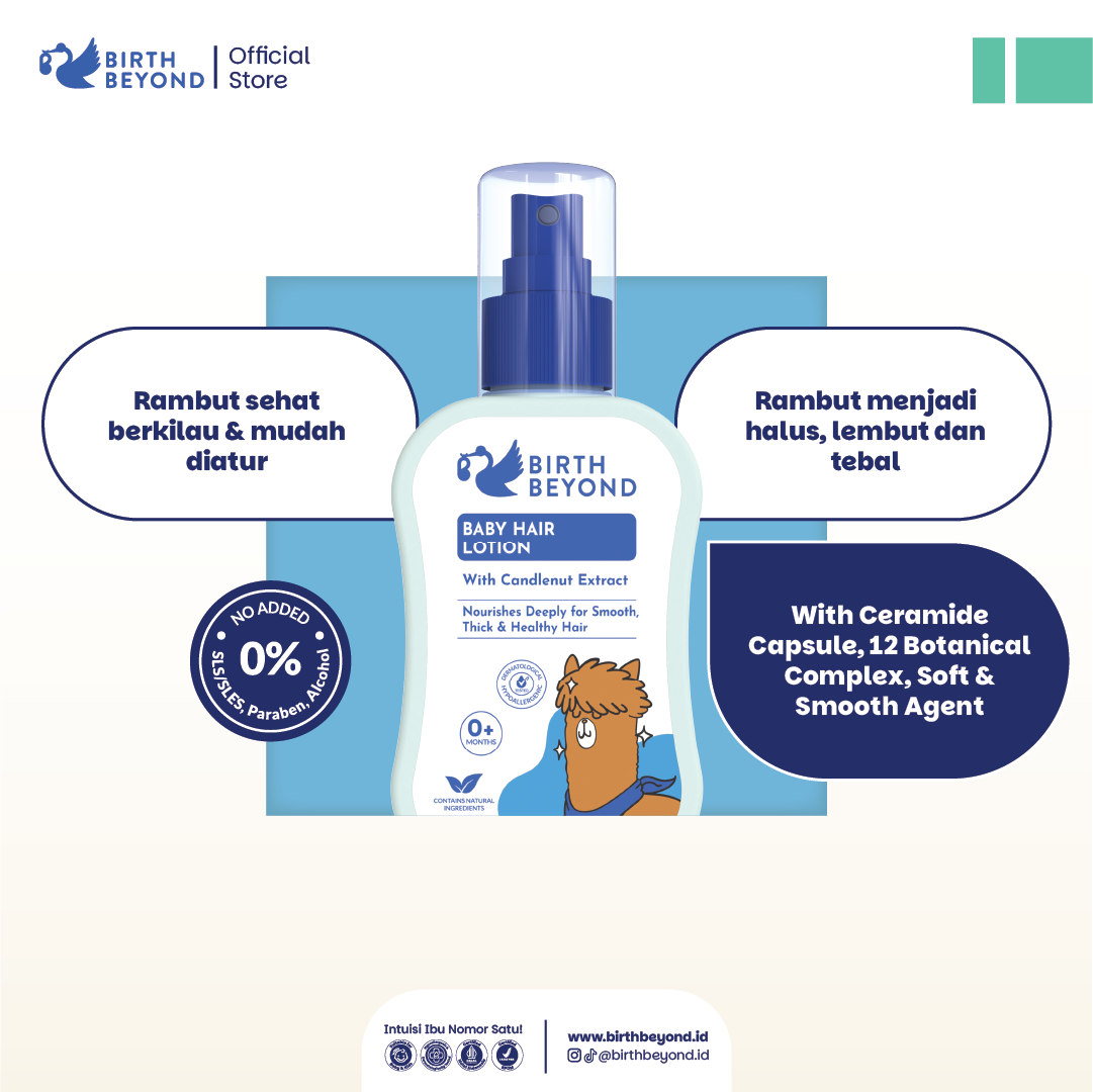 Birth Beyond Baby Hair Lotion 100ml - Perawatan Rambut Anak
