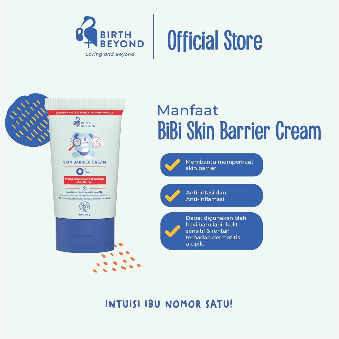 [BUY 1 GET 1] Birth Beyond - Skin Barrier Cream | Krim Anti Kemerahan, Krim Anti Eksim, Pelembab Bayi