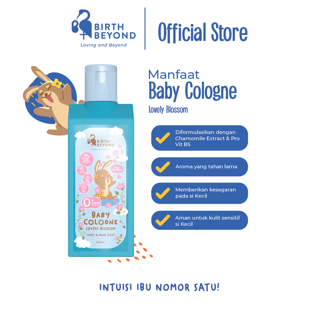 Birth Beyond Baby Cologne Lovely Blossom 100ML - Parfum Bayi Menyegarkan