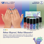 Birth Beyond Peel Off Nail Polish Sweet Lollipop @5ml x 6pcs - Kutek Anak