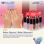 Peel Off Nail Polish Candy (dus, isi 6 botol @ 5ml)