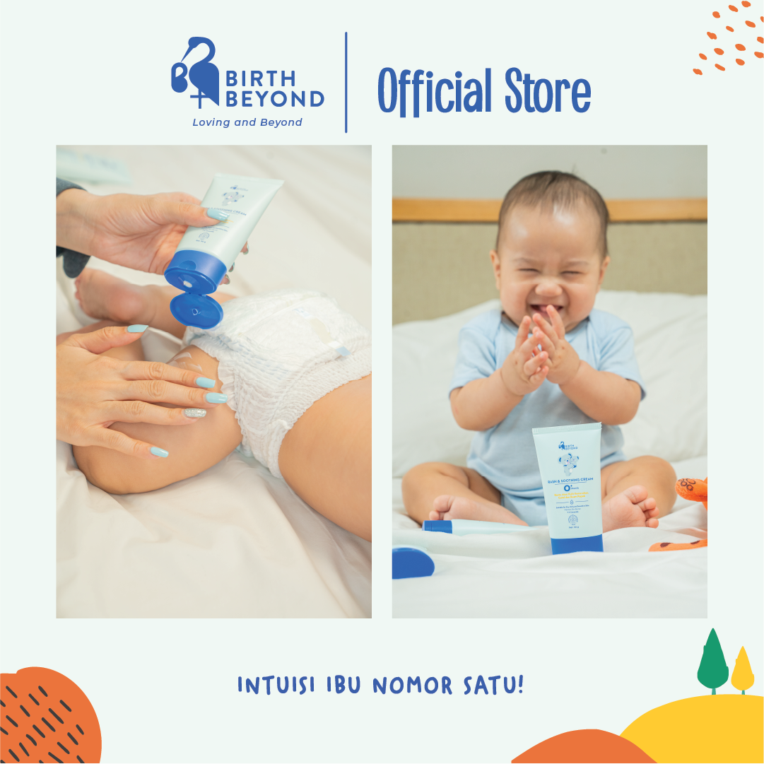 BIRTH BEYOND - Rash and Soothing Cream 50G| Krim Pereda Ruam, Anti Iritasi dan Gatal untuk Bayi