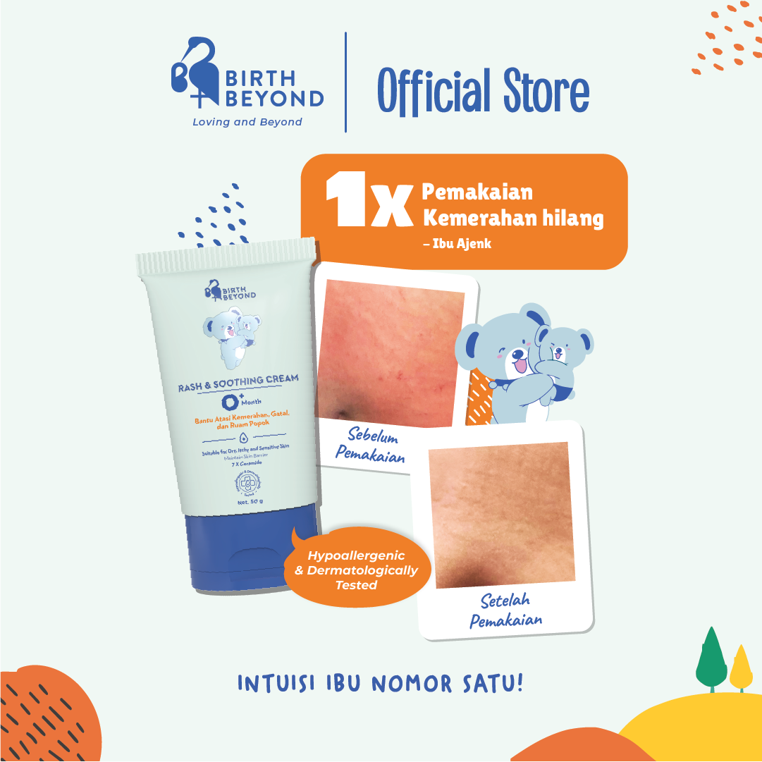 BIRTH BEYOND - Rash and Soothing Cream 50G| Krim Pereda Ruam, Anti Iritasi dan Gatal untuk Bayi