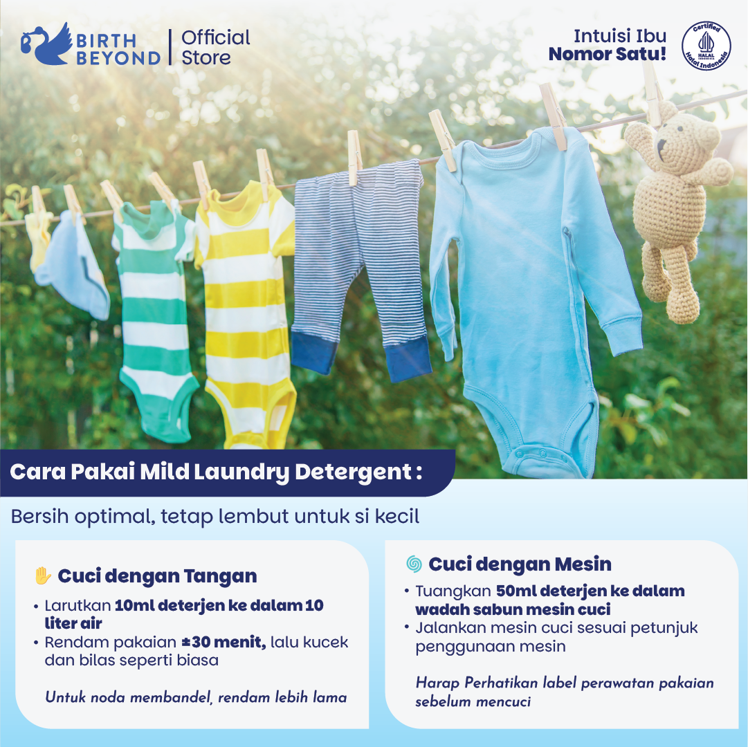 Mild Laundry Detergent - 1000ml (Pouch)