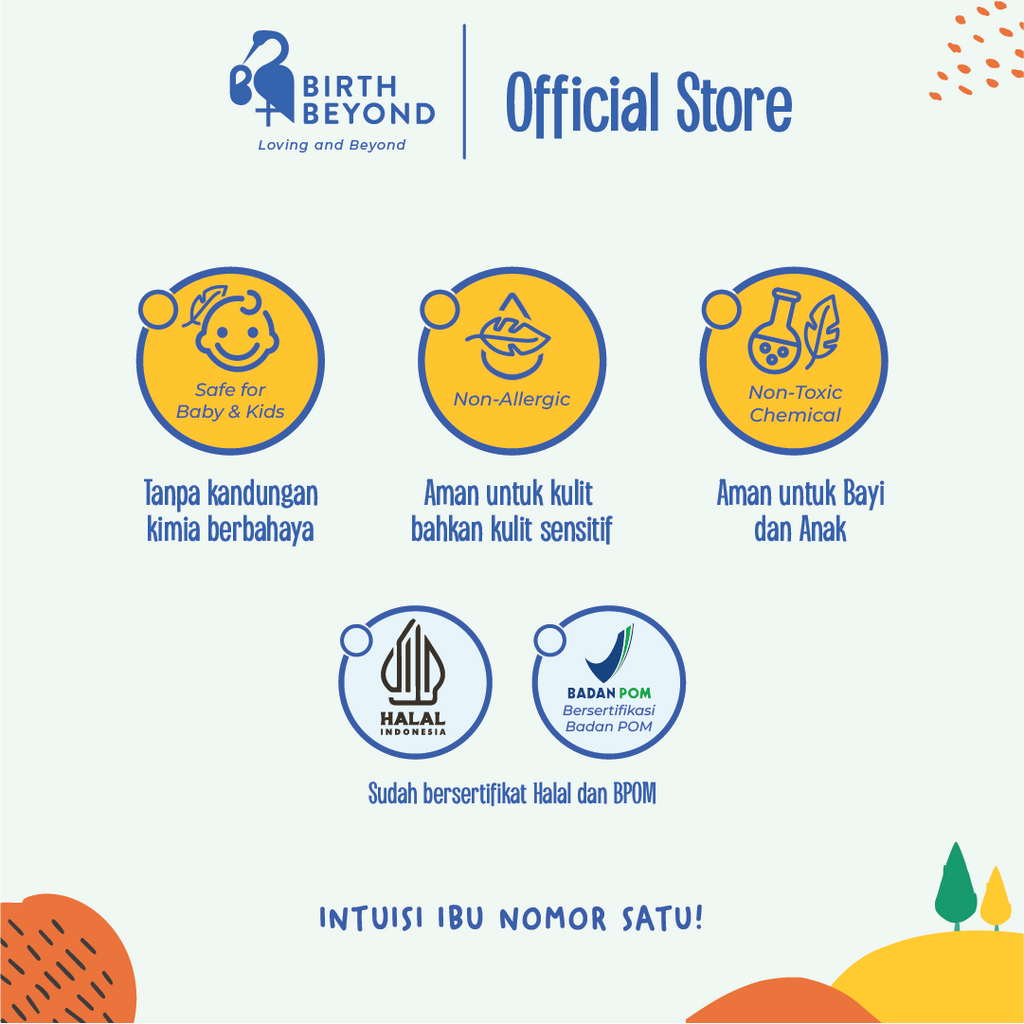 [BUY 1 GET 1] Birth Beyond - Calming Cream 50gr | Krim Pereda Kolik Bayi dan Anak | Krim Penghangat Perut