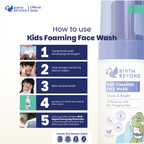 [BUY 1 GET 1] Birth Beyond - Kids Foaming Face Wash 100ml | Sabun Muka Anak Kulit Sensitif | Dengan Ceramide Capsules dan Niacinamide | No SLS/SLES, Paraben, Alcohol | Membersihkan dan Mencerahkan | Tanpa Pedih di Mata