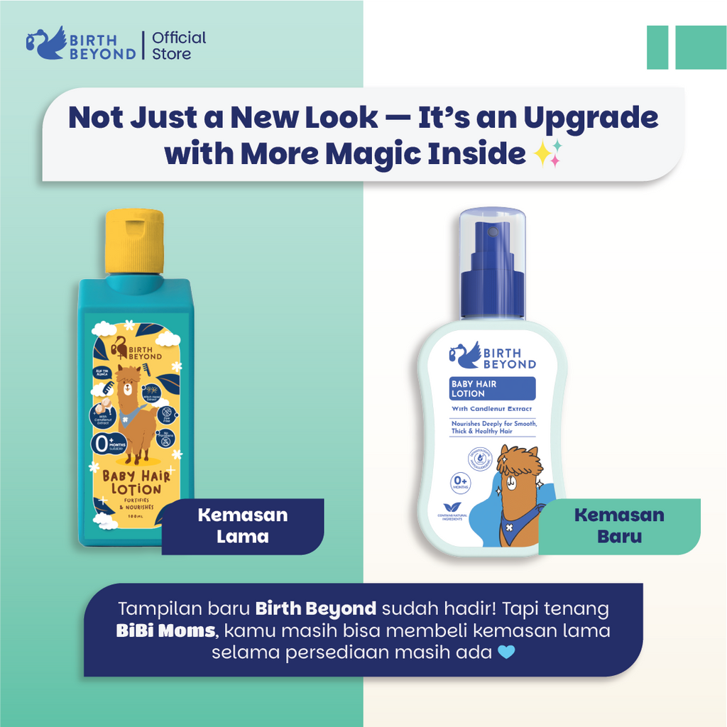 [BUY 1 GET 1] Birth Beyond Baby Hair Lotion 100ml - Perawatan Rambut Anak