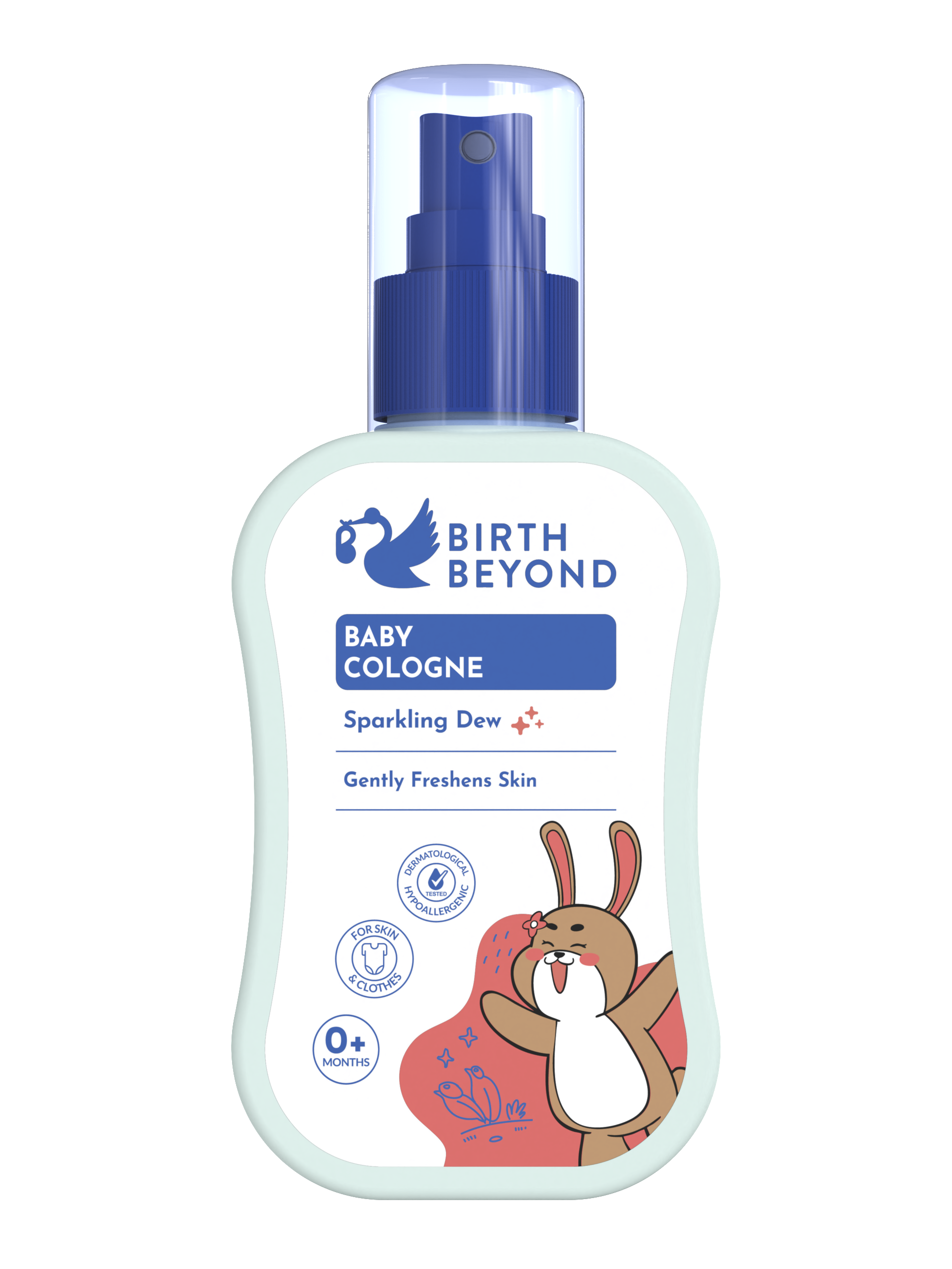 [BUY 1 GET 1] Birth Beyond Cologne Sparkling Dew 100ml - Cologne Parfume Bayi Anak dengan Penthanol B5, Chamomile Extract, 0% Alcohol, Non Toxic Formula, Non Paraben
