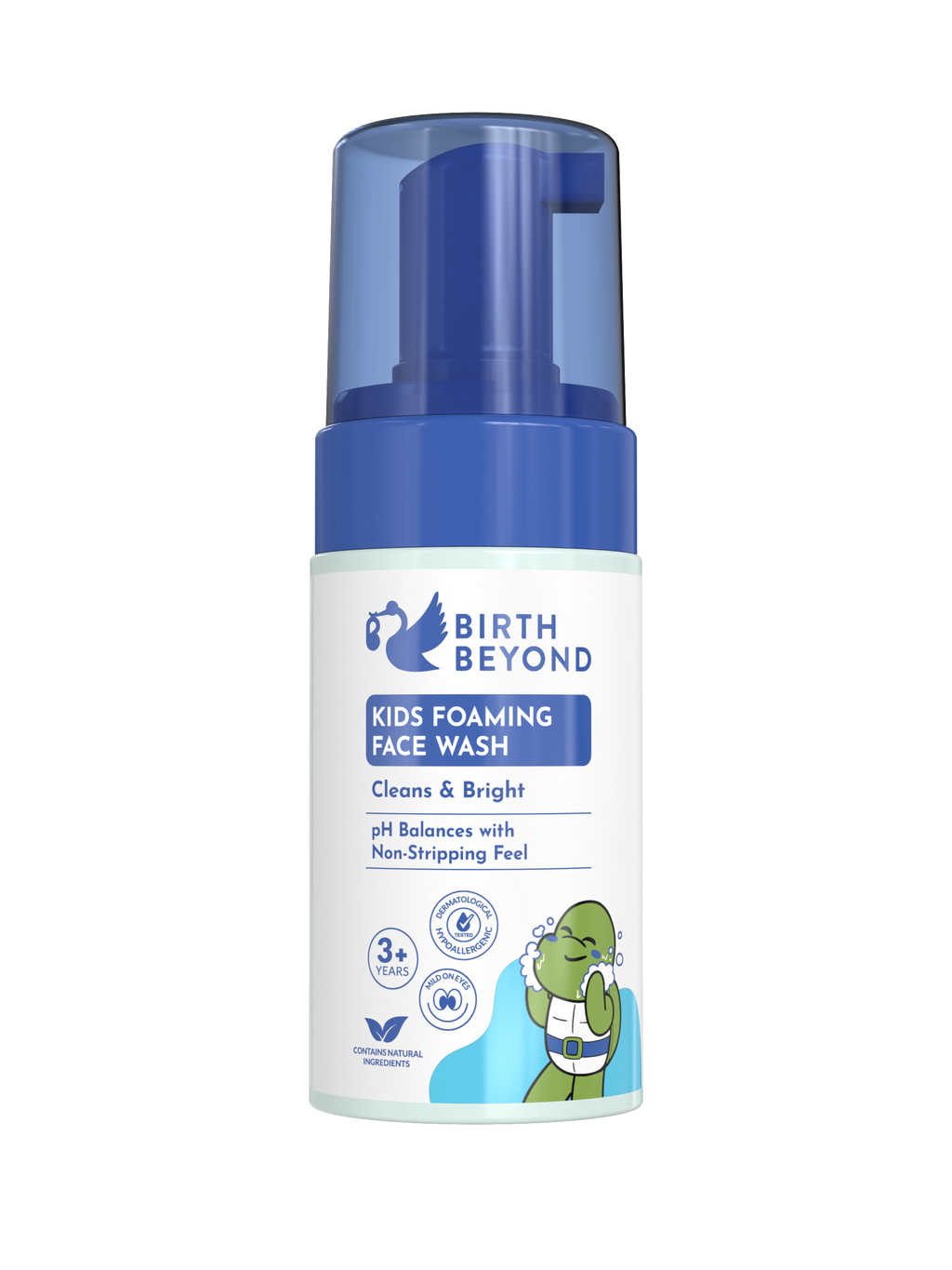 [BUY 1 GET 1] Birth Beyond - Kids Foaming Face Wash 100ml | Sabun Muka Anak Kulit Sensitif | Dengan Ceramide Capsules dan Niacinamide | No SLS/SLES, Paraben, Alcohol | Membersihkan dan Mencerahkan | Tanpa Pedih di Mata