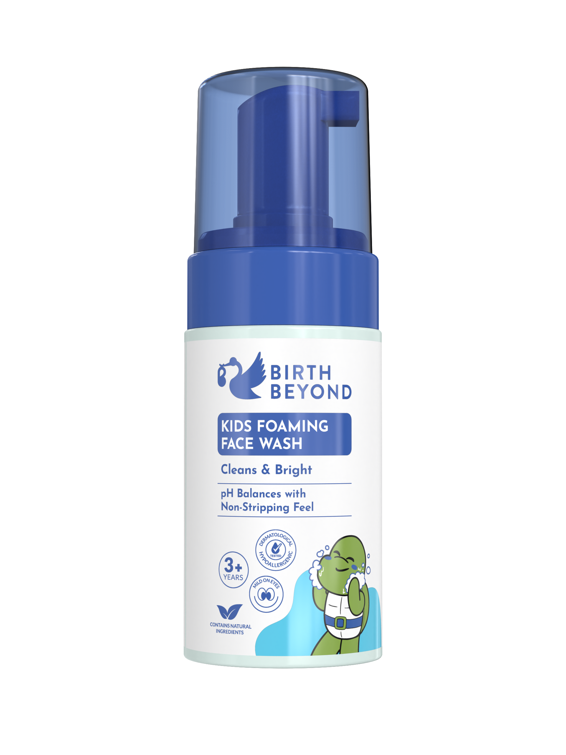 [BUY 1 GET 1] Birth Beyond - Kids Foaming Face Wash 100ml | Sabun Muka Anak Kulit Sensitif | Dengan Ceramide Capsules dan Niacinamide | No SLS/SLES, Paraben, Alcohol | Membersihkan dan Mencerahkan | Tanpa Pedih di Mata