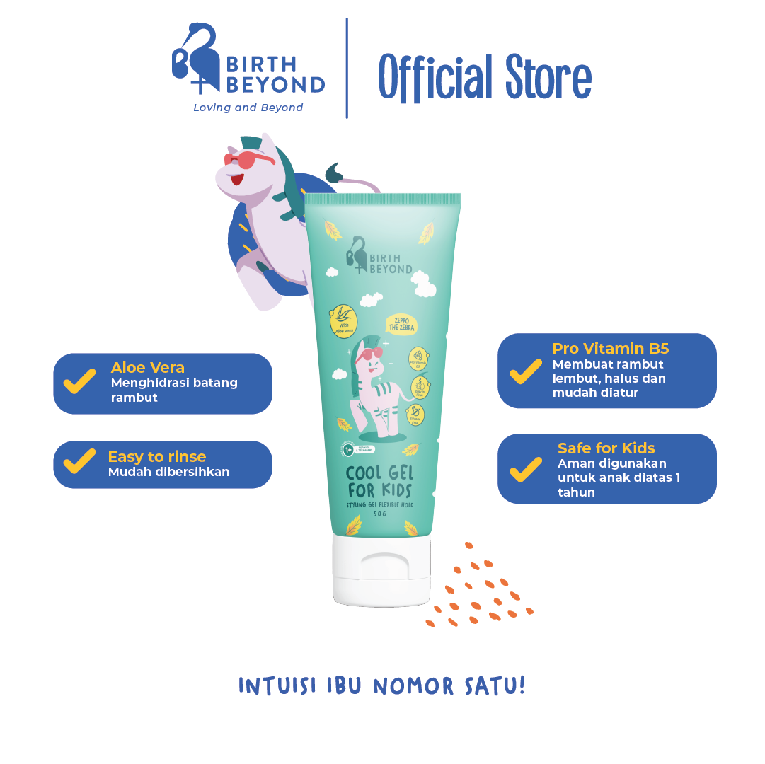 Birth Beyond Cool Gel For Kids 50ml - Gel Rambut Anak / Bayi