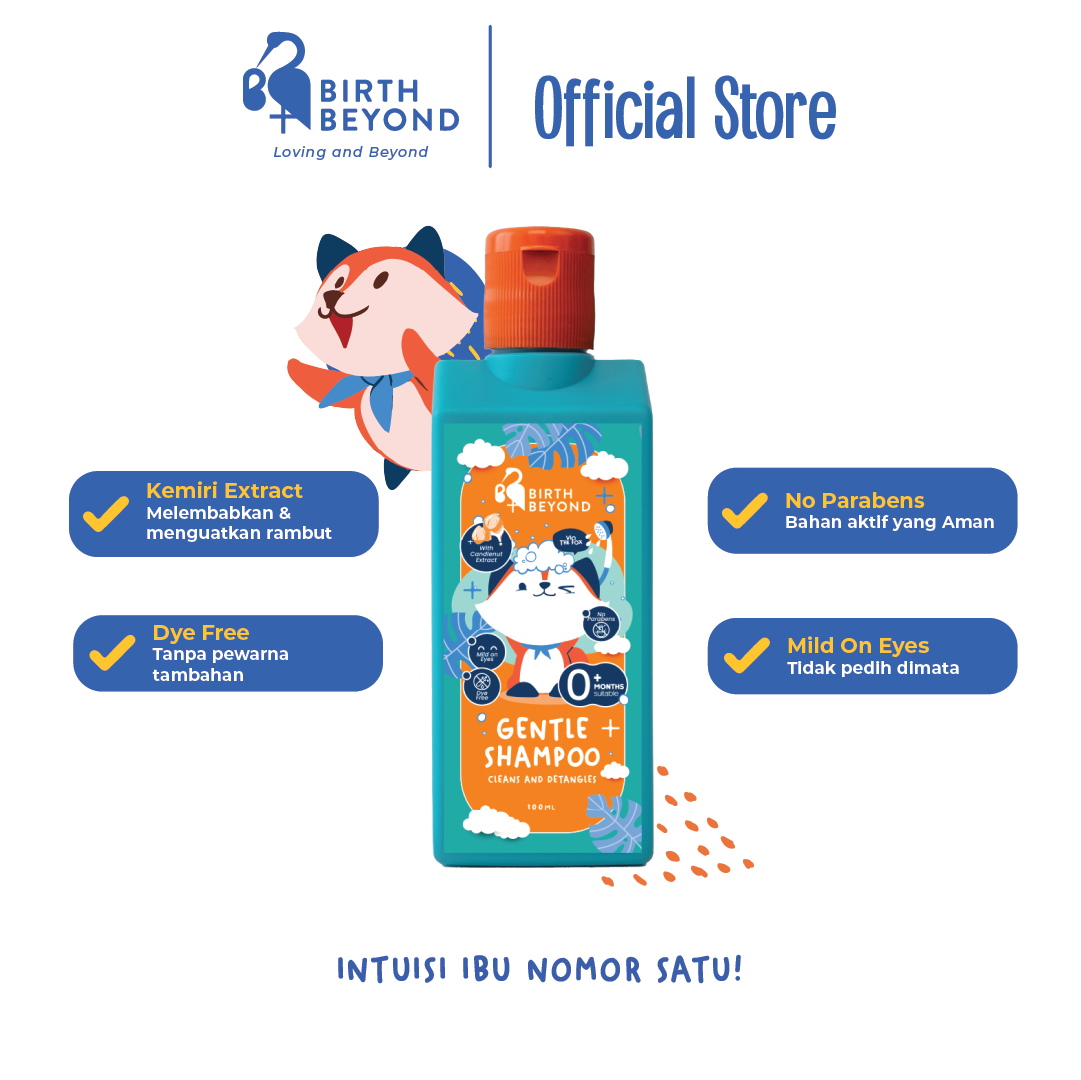 Birth Beyond Gentle Shampoo (Cleans and Detangles) - 100ml