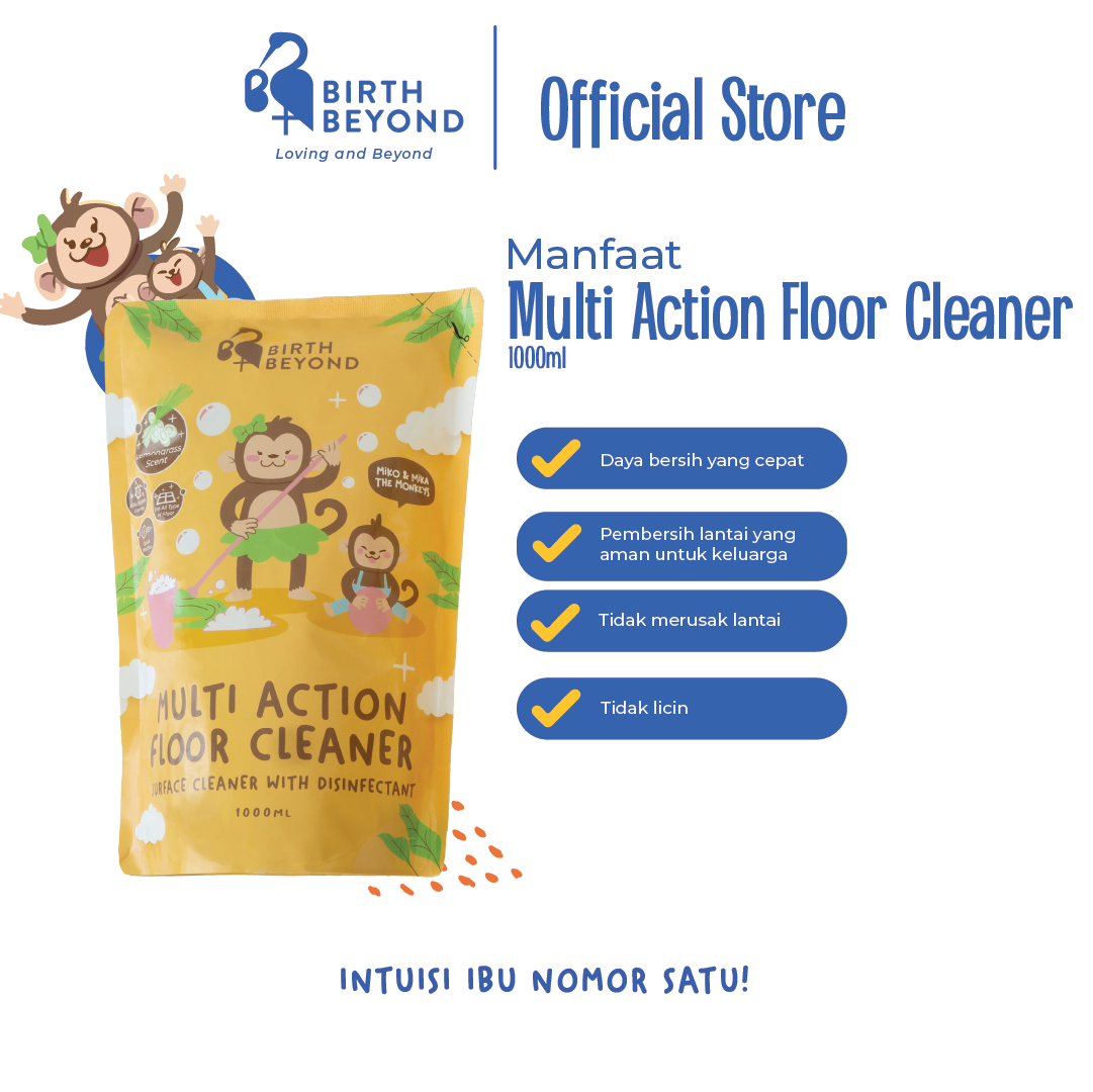 Multi Action Floor Cleaner - 1000ml (Pouch)