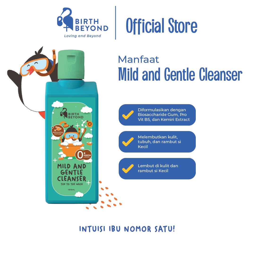 Mild and Gentle Cleanser (Top to Toe Wash) - 100ml