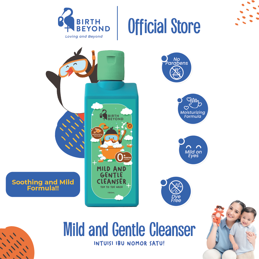 Mild and Gentle Cleanser (Top to Toe Wash) - 100ml
