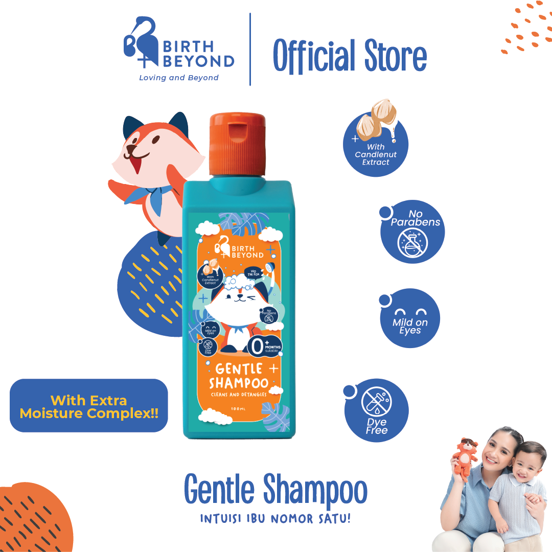 Birth Beyond Gentle Shampoo (Cleans and Detangles) - 100ml