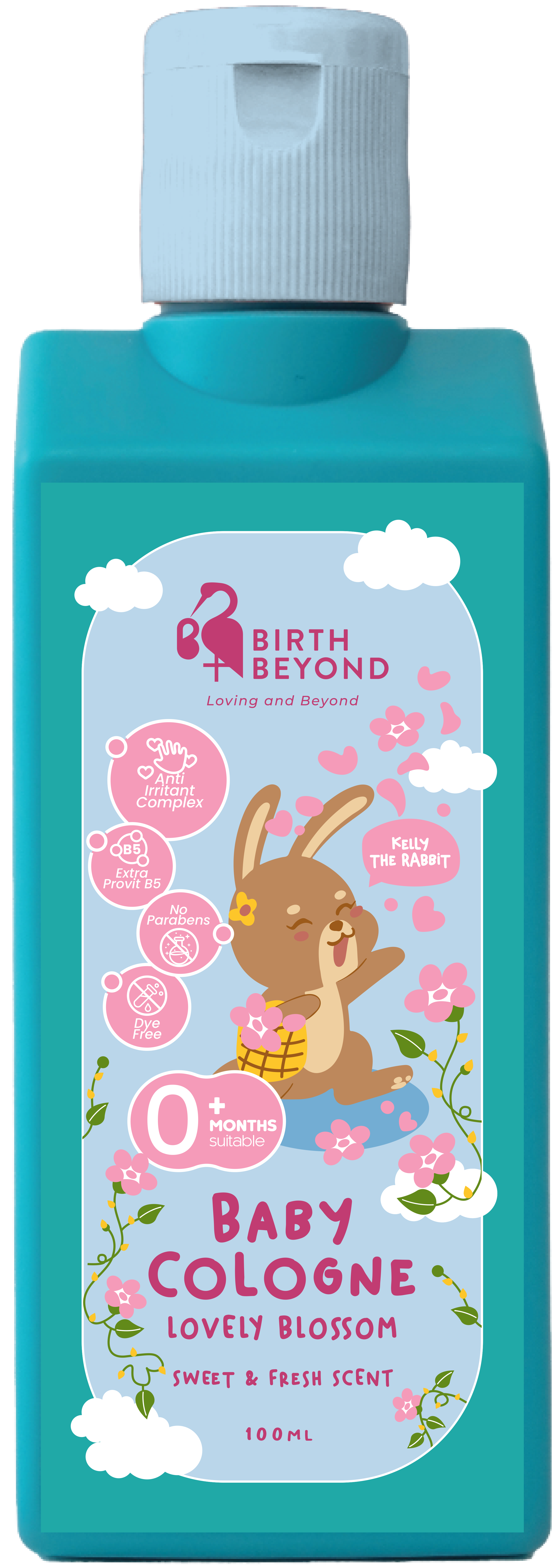 Birth Beyond Baby Cologne Lovely Blossom 100ML - Parfum Bayi Menyegarkan