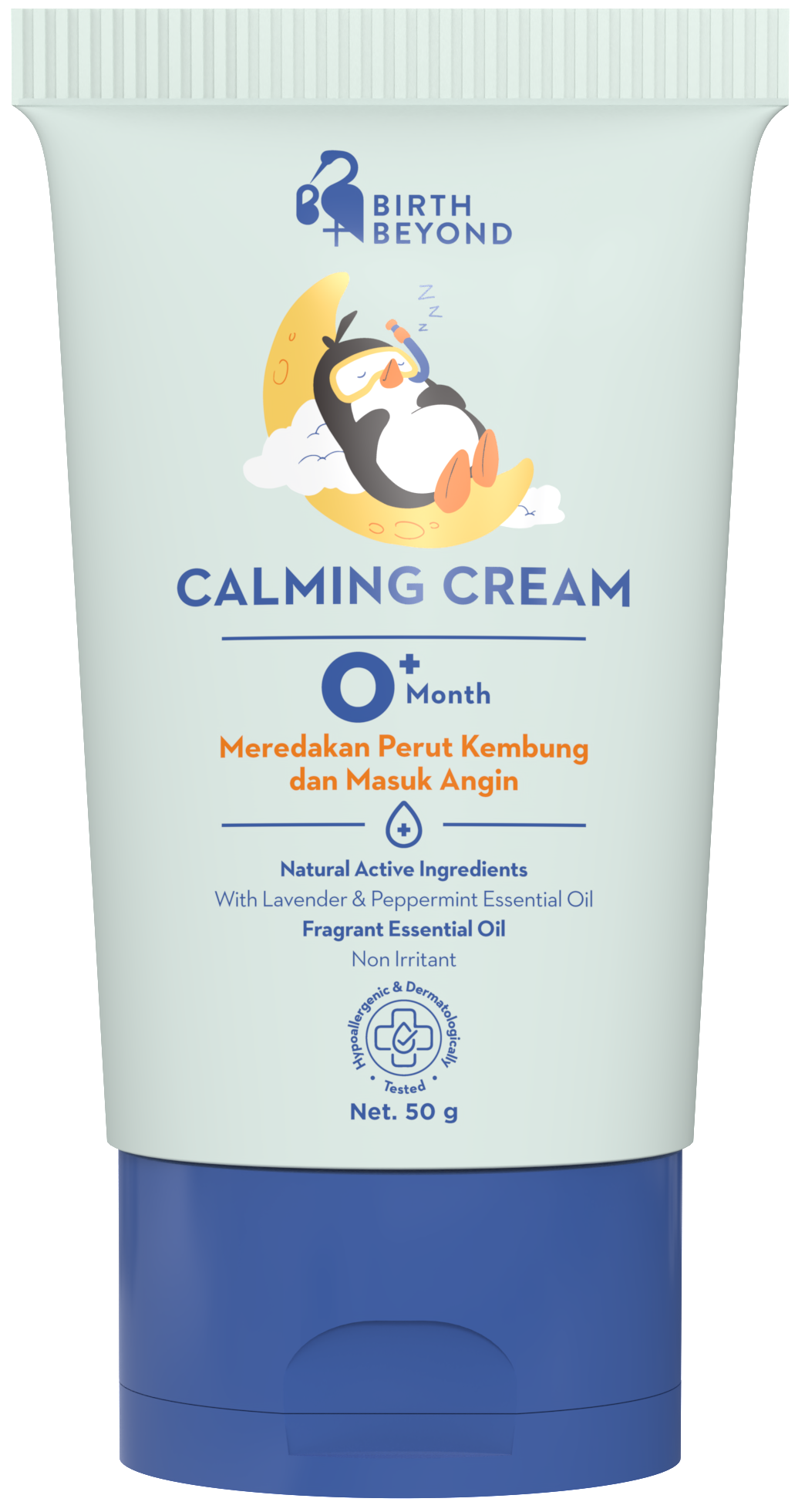 Birth Beyond - Calming Cream 50gr | Krim Pereda Kolik Bayi dan Anak | Krim Penghangat Perut