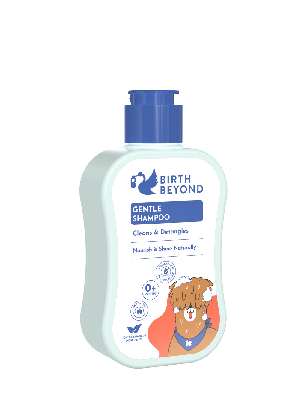 [BUY 1 GET 1] Birth Beyond - Gentle Shampoo 100ml | Shampoo Bayi Anak untuk Kulit Kepala Sensitif | Dengan Ceramide Capsules dari Korea | No SLS/SLES, Paraben, Alcohol | Membersihkan dan Menebalkan Rambut
