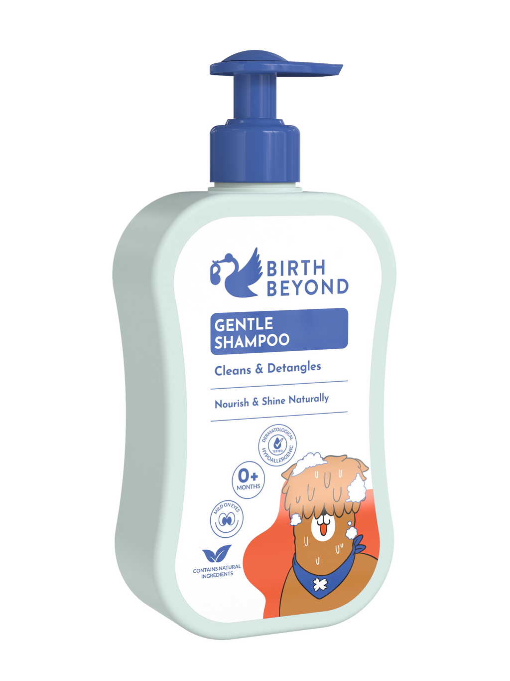 [BUY 1 GET 1] Birth Beyond Gentle Shampoo Bayi 300ml | Shampoo Bayi Anak untuk Kulit Kepala Sensitif dengan Ceramide Capsules dari Korea | Tanpa SLS/SLES, Paraben, Alcohol | Membersihkan dan Menebalkan Rambut