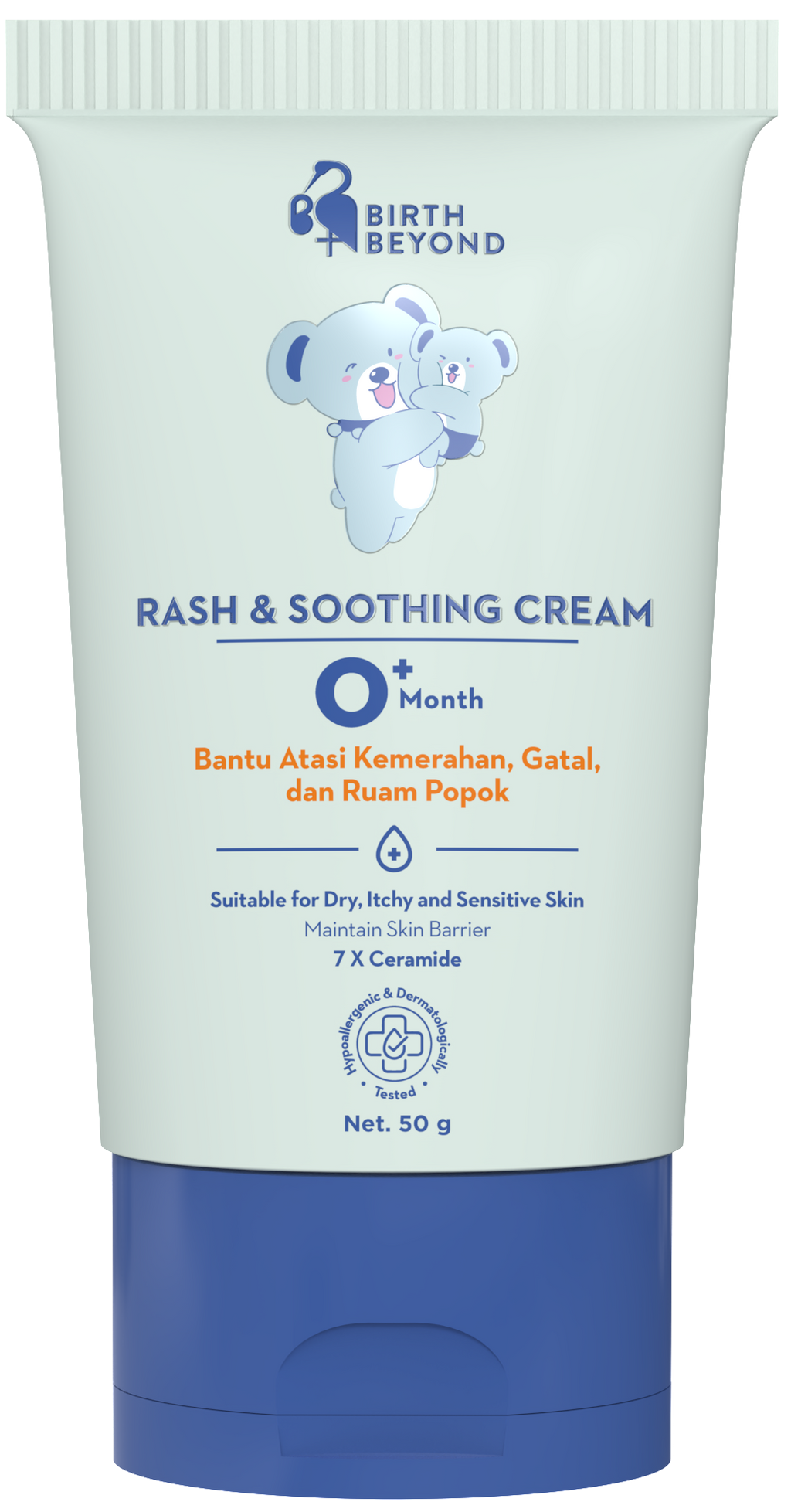[BUY 1 GET 1] BIRTH BEYOND - Rash and Soothing Cream 50G| Krim Pereda Ruam, Anti Iritasi dan Gatal untuk Bayi