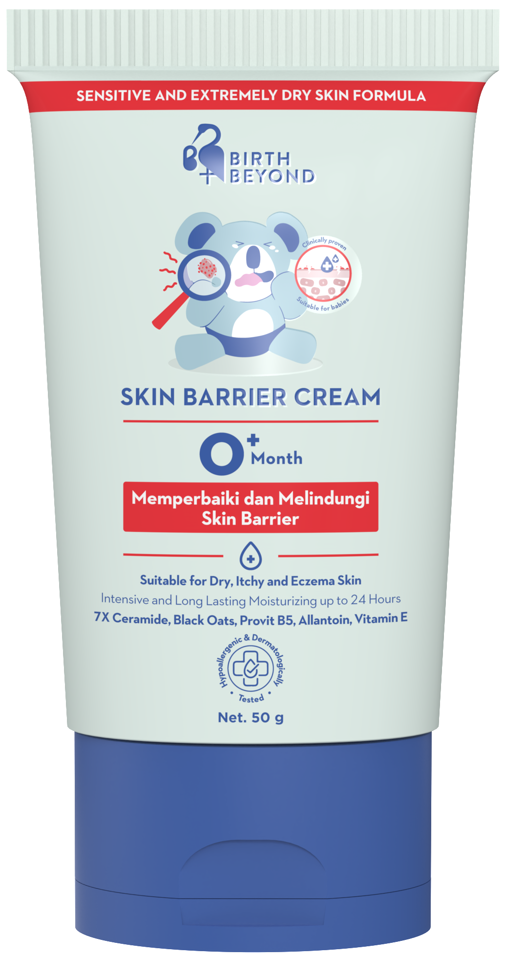 [BUY 1 GET 1] Birth Beyond - Skin Barrier Cream | Krim Anti Kemerahan, Krim Anti Eksim, Pelembab Bayi