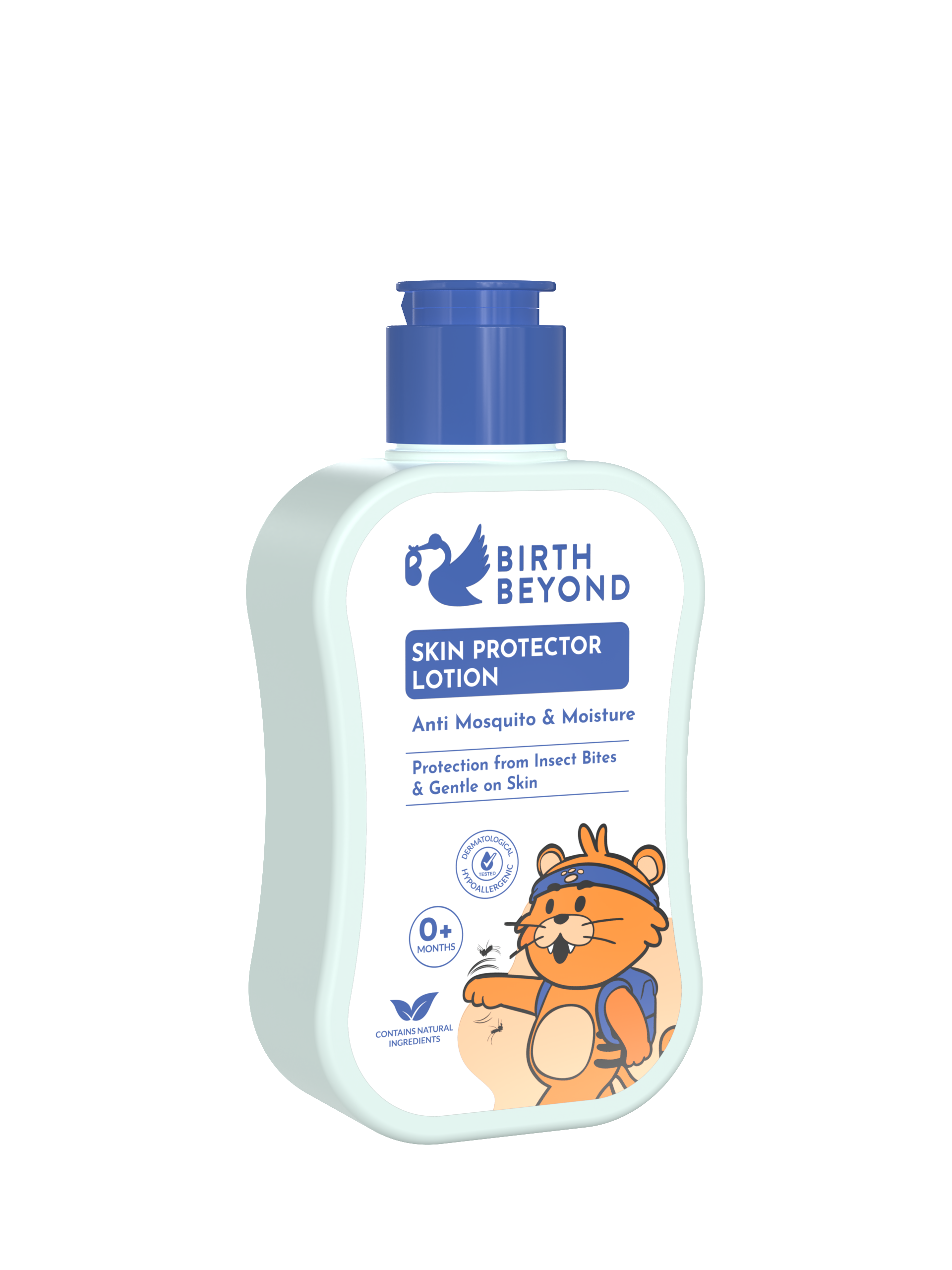 Birth Beyond - Skin Protector Lotion 100m | Lotion Anti Nyamuk Bayi Anak | 8 Jam Melindungi Kulit dari Gigitan Nyamuk dan Serangga | 6 Botanical Complex and Vitamin E