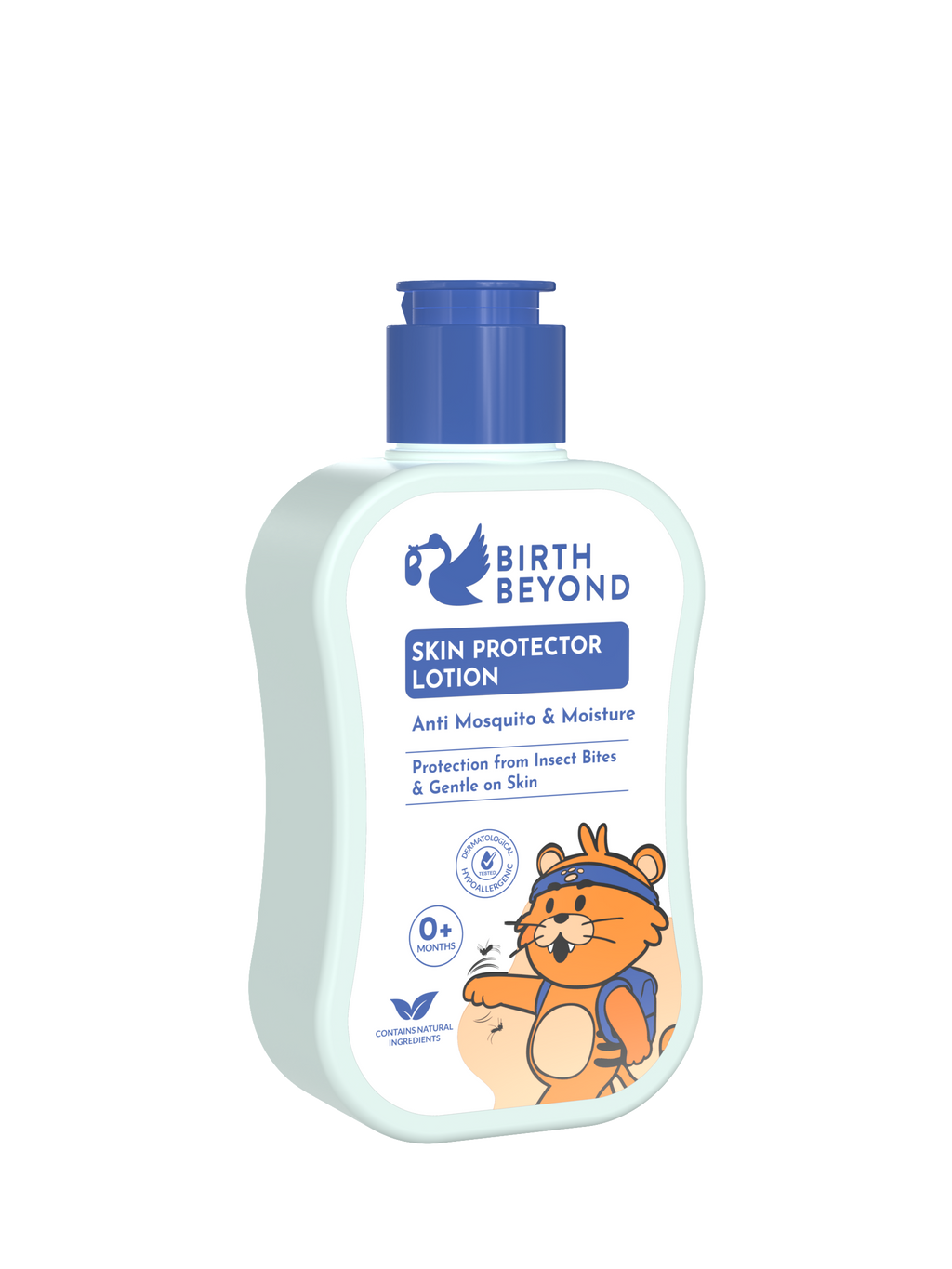 Birth Beyond - Skin Protector Lotion 100m | Lotion Anti Nyamuk Bayi Anak | 8 Jam Melindungi Kulit dari Gigitan Nyamuk dan Serangga | 6 Botanical Complex and Vitamin E